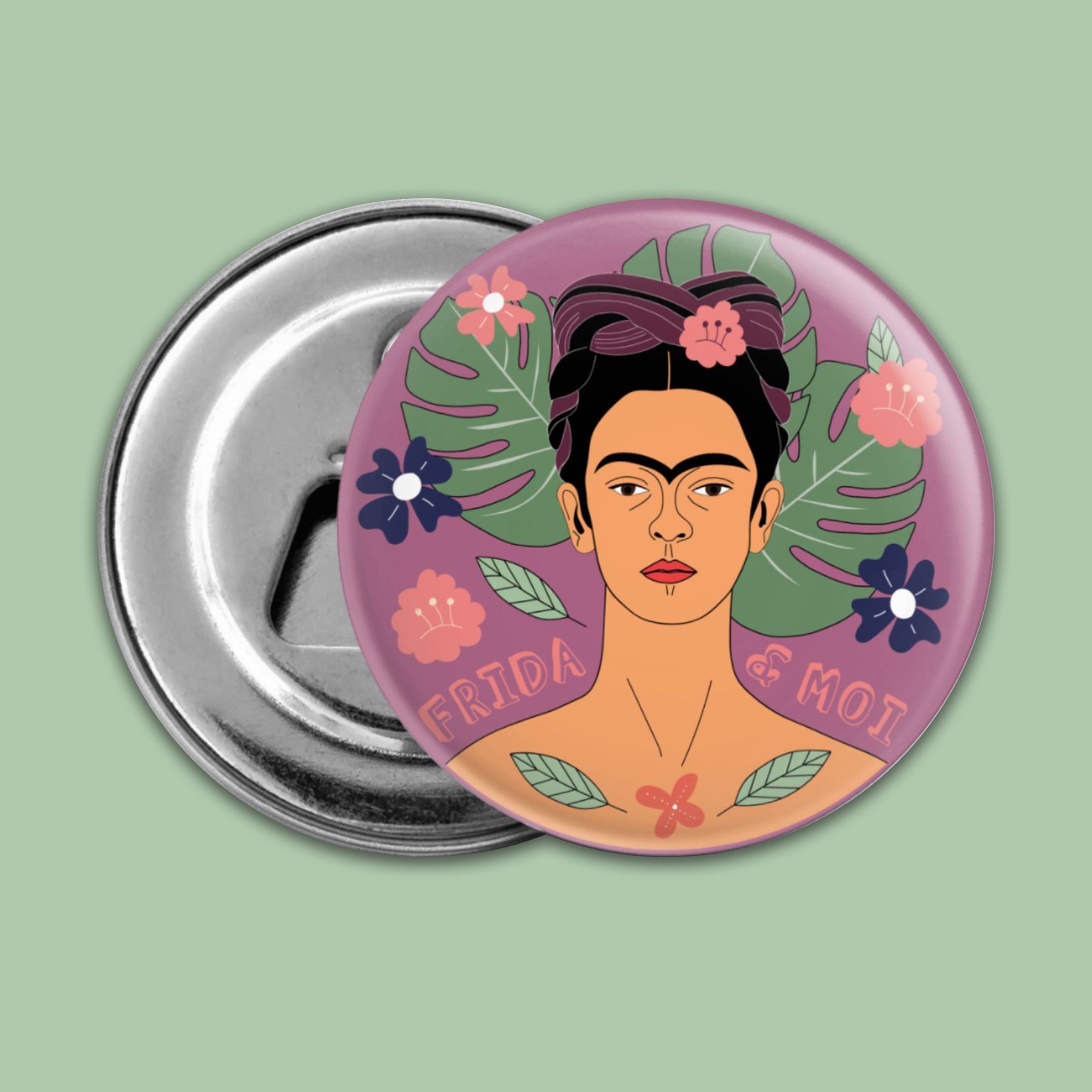 magnet décaps Frida Kahlo